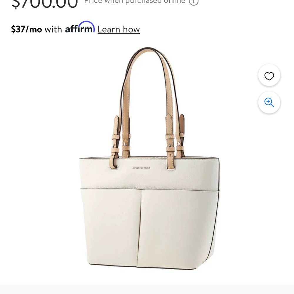 💓LIKE NEW! Michael Kors Ladies Bedford Medium Pebbled Leather Tote Bag